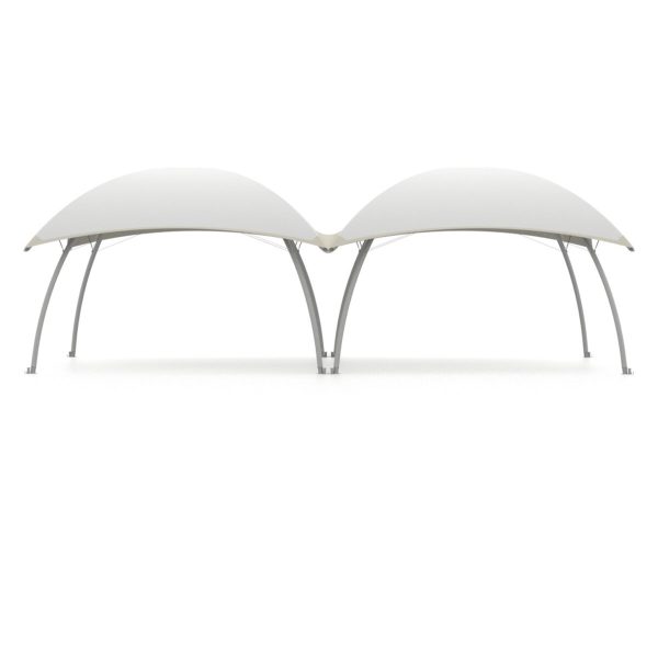 LOUNGER L - Tagrende, hvid