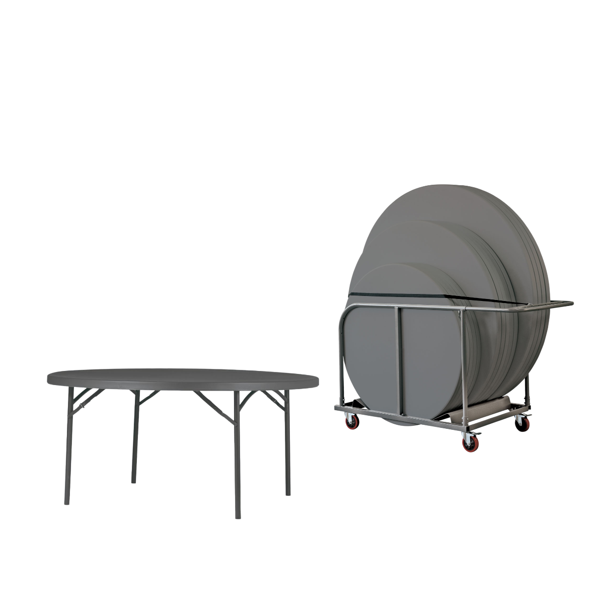 12 Zown Planet Ø160 klapborde inkl. bordvogn