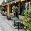 Paris - Cafébænk m. armlæn - Flet - Image 7