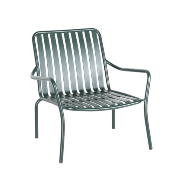 Loungestol stabelbar, metal - Image 7