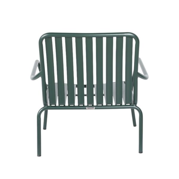Loungestol stabelbar, metal - Image 5