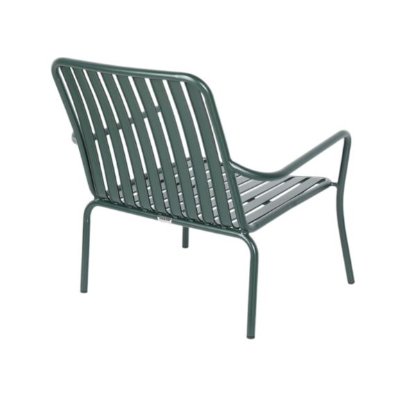 Loungestol stabelbar, metal - Image 4