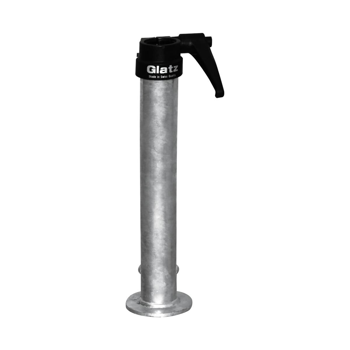 Indsatsfod Z, Ø48-55mm, Gavlaniseret stål