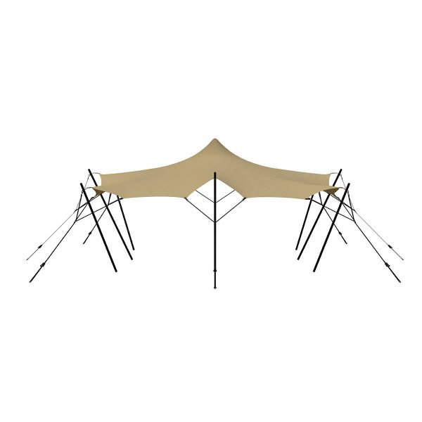 Stretch tent 6x6m - SAND - Komplet - Image 3