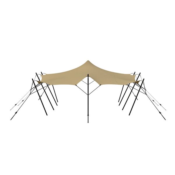 Stretch tent 6x9m -SAND - Komplet - Image 3