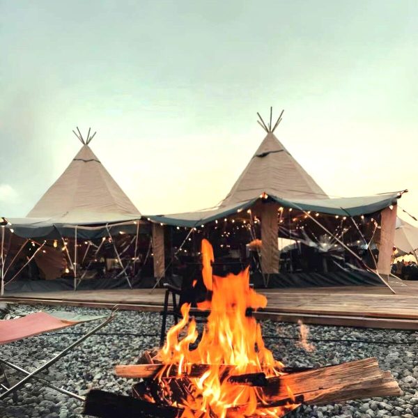 Samlestykke Teepee 10,5x10,5m PVC - Image 2