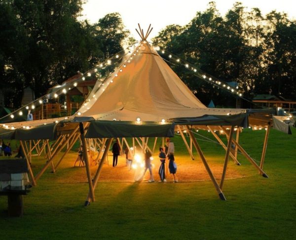 Teepee 8x8m PVC - Image 3