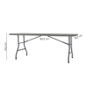Maxchief XL180 Vintage klapbord - Image 2