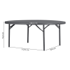 Zown New Classic – rundt klapbord Planet Ø180 cm - Image 2
