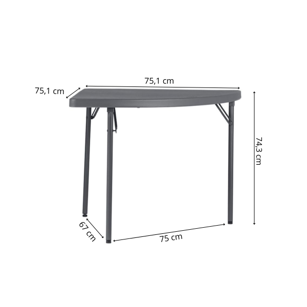 Zown New Classic - folding table XL Corner - Image 2