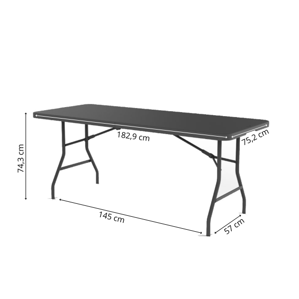 Zown New Classic - Sharp Table Foldebord - Image 2