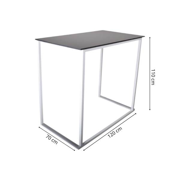 Square Ståbord 120x70cm - Image 2
