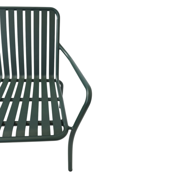 Loungesofa metal, stabelbar - Image 7
