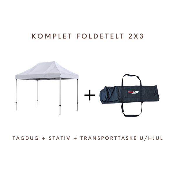 Foldetelt Komplet 2x3m Premium - Image 2