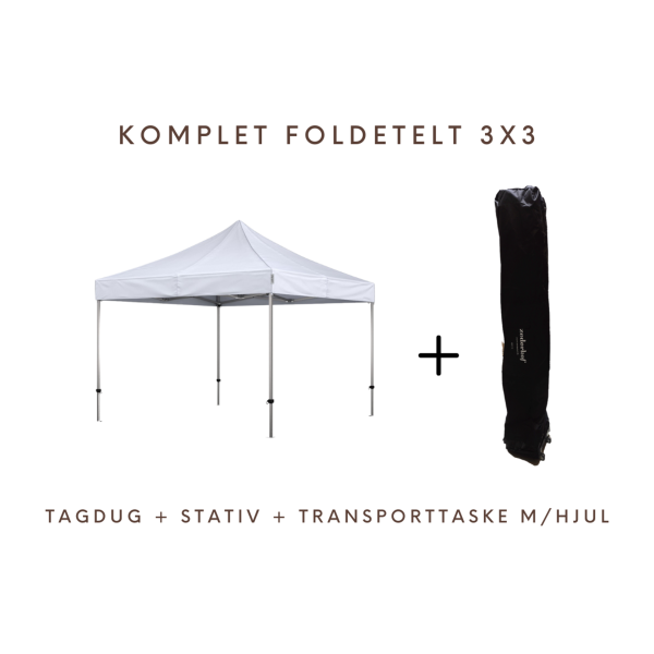 Foldetelt Komplet 3x3m Premium Plus - Image 2