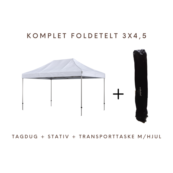Foldetelt Komplet 3x4,5m Premium - Image 2