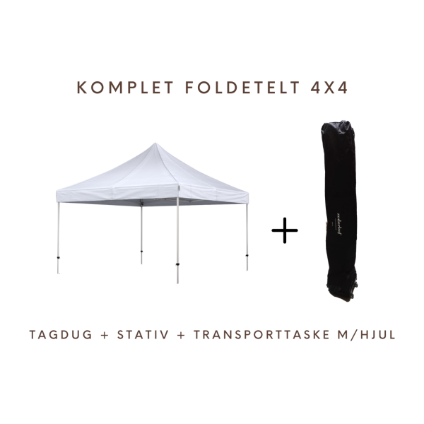 Folding tent Complete 4x4m Premium