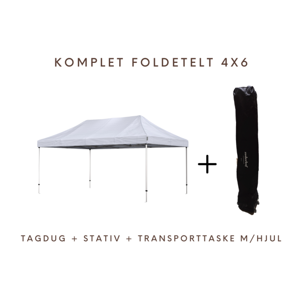 Folding tent Complete 4x6m Premium Plus