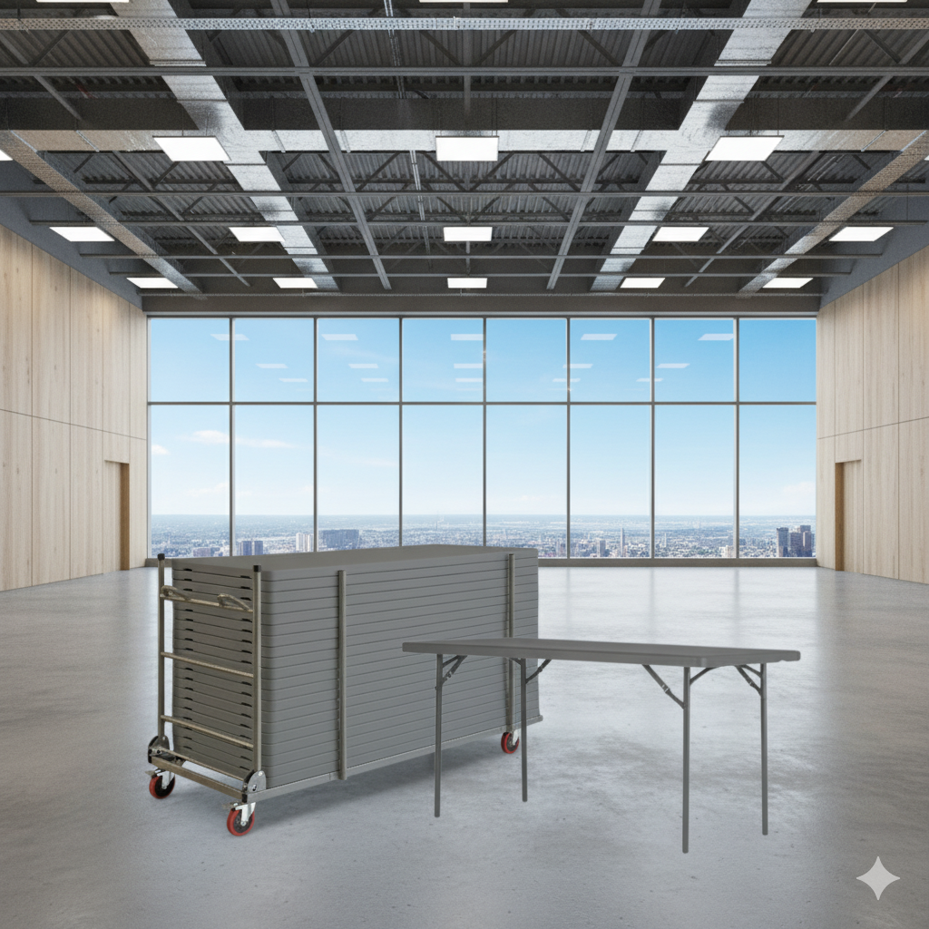 20 Zown XL150 klapborde inkl. bordvogn