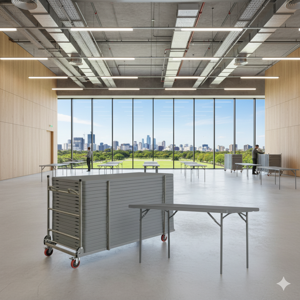 20 Zown XL150 klapborde inkl. bordvogn