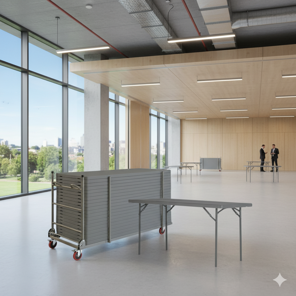 20 Zown XL150 klapborde inkl. bordvogn