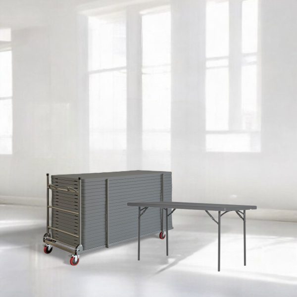 20 Zown XL150 folding tables incl. table cart