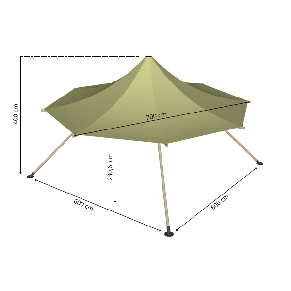 Timber Top 6x6m - Image 2