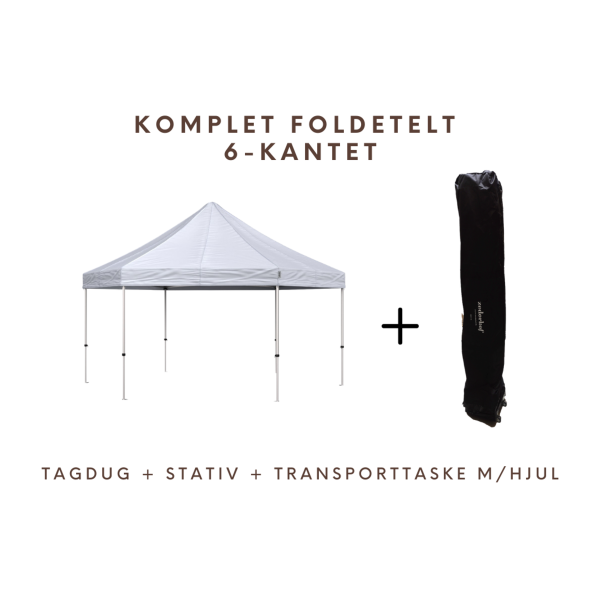 Folding tent Complete 6-sided, HEXA 40mm - Image 2
