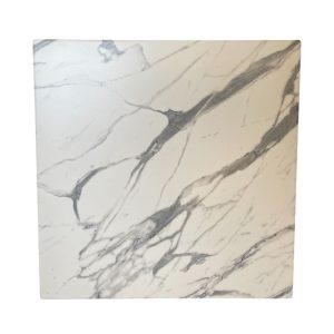 Carrara marmorlook bordplade firkantet