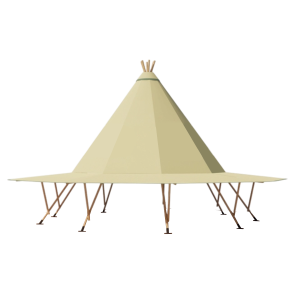 Teepee 10,5x10,5m Canvas
