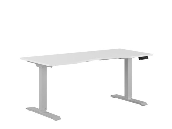 Premium Hæve/Sænkebord m/2 motorer og maveudtag 160x80cm
