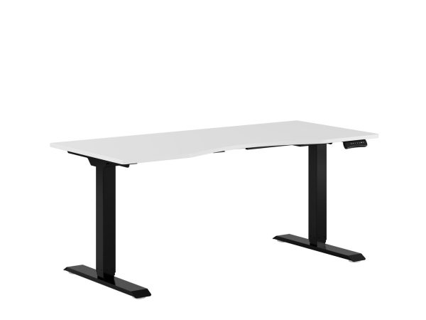 Premium Hæve/Sænkebord m/2 motorer og maveudtag 160x80cm - Image 2