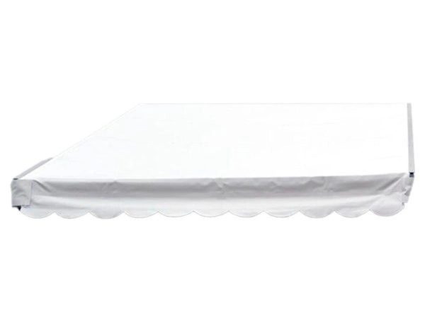 Tagdug 12m hvid PVC