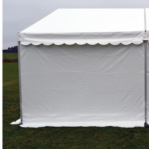 Side 2,2m  - kd, hvid PVC