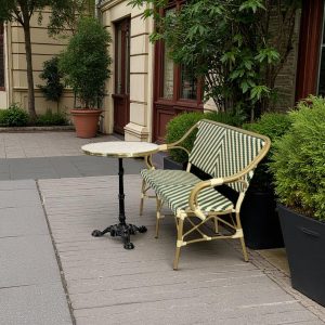 Cafépakke Paris med bænk