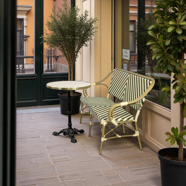 Cafépakke Paris med bænk
