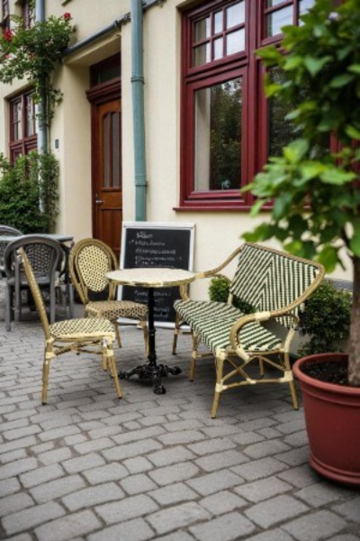 Paris 2 – Caféstol m. armlæn