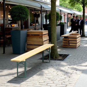 Standard bænk 220x25 cm
