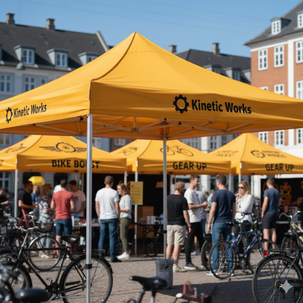 Foldetelt Komplet 3x3m Premium Plus