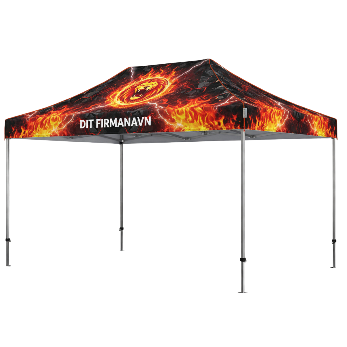 Foldetelt Komplet 3x4,5m Premium Plus