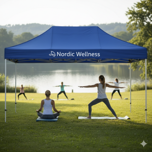 Foldetelt Komplet 3x4,5m Premium