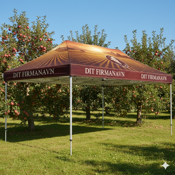 Foldetelt Komplet 4x6m Premium Plus