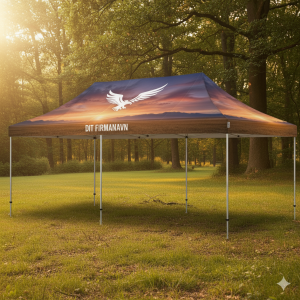 Foldetelt Komplet 4x8m Premium