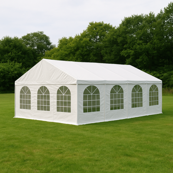 Start class SEMI-PRO 6x4m including sides, roof, and gable
