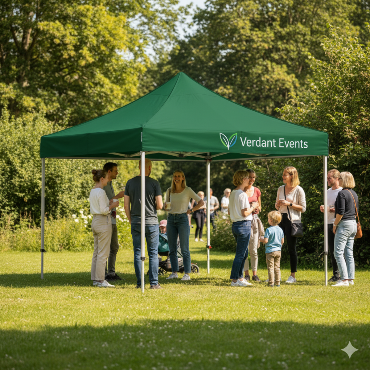 Foldetelt Komplet 3x3m Economy