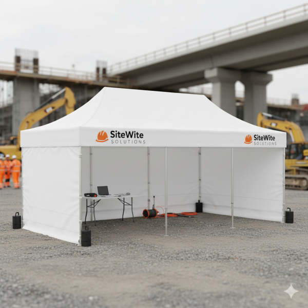 Foldetelt Komplet 4x8m HEXA Heavy Duty