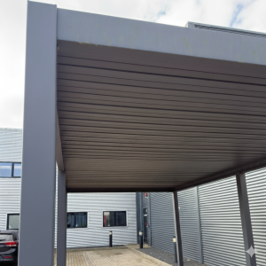 DEMO MODEL Mirador Pergola 3x6m, antracitgrå