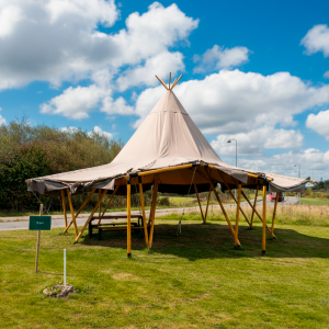 DEMO MODEL Teepee Ø8m Canvas