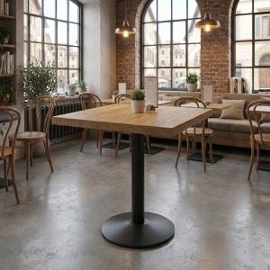 Bordplade massivt Eg 38mm, natur olieret