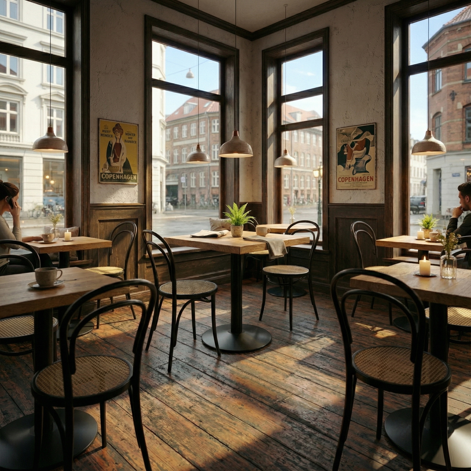 Bordplade massivt Eg 38mm, natur olieret